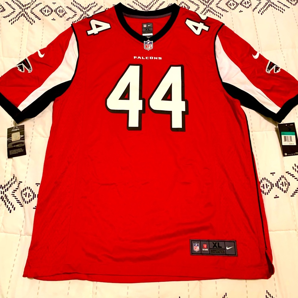 NWT Nike Throwback OnField Vic Beasley Jr Atlanta Falcons Jersey Mens XL.